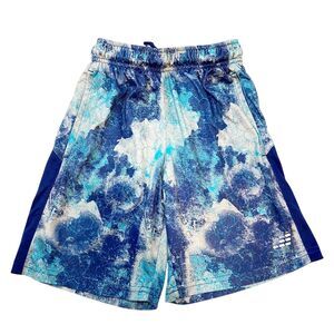 BCG‎ Shorts Boys Size Medium (10-12) Blue Athletic Pull On Sports Drawstring